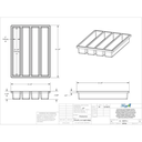 4 Long Compartment Drawer Organizer.png