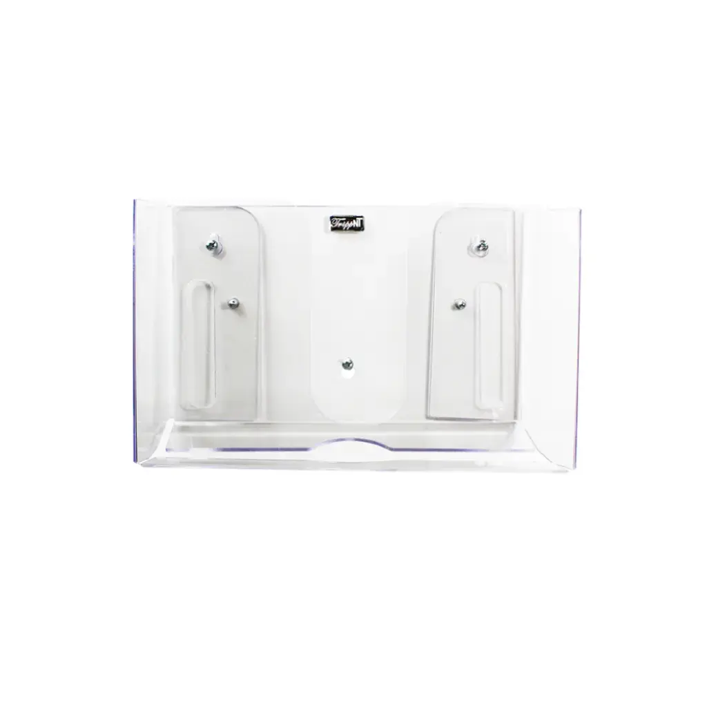Narrow Clear Dual Paper Towel Dispensers.webp