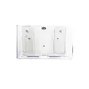 Narrow Clear Dual Paper Towel Dispensers.webp