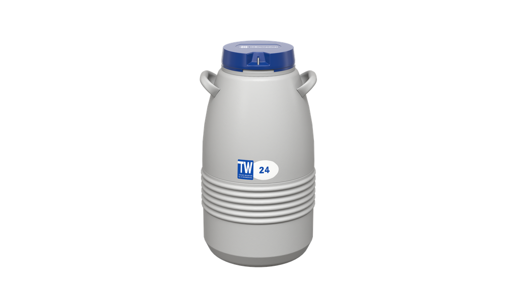 Taylor Wharton by IC Biomedical – 24 Series Small LN2 Freezer With 11″ Canisters (Capacity: 660+ x 1/2cc Straws)
