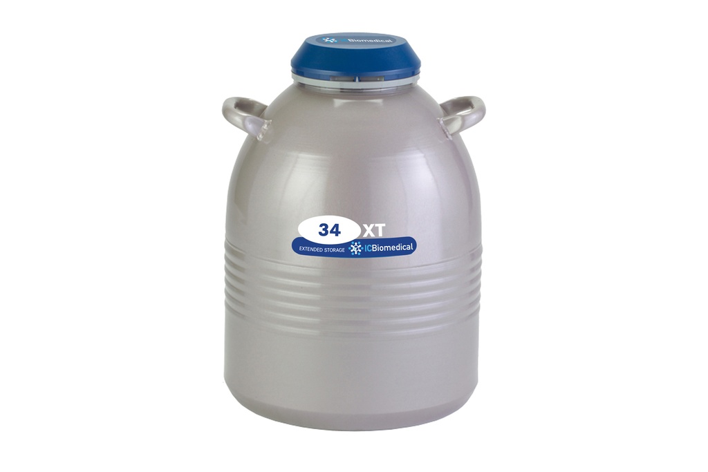 Taylor Wharton by IC Biomedical – XT34 Cryogenic Sample Storage with (6) 11″ Canisters (Capacity: 180 x 2.0 ml vials)