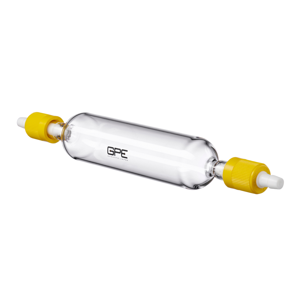 J Young Gas Sample Tube with O-Ring Taps