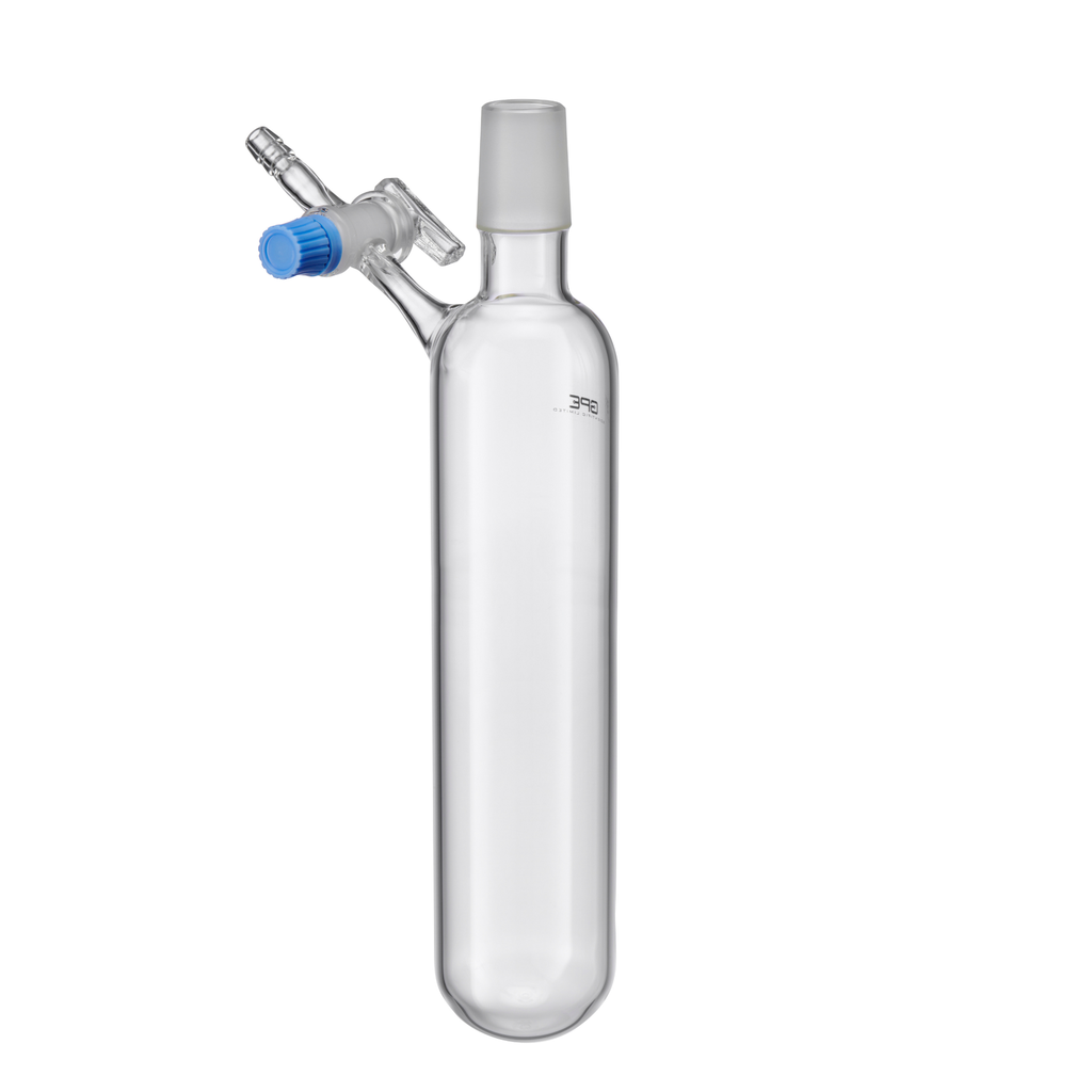 J Young Cylindrical Schlenk Flasks (Glass Tap, Cone)