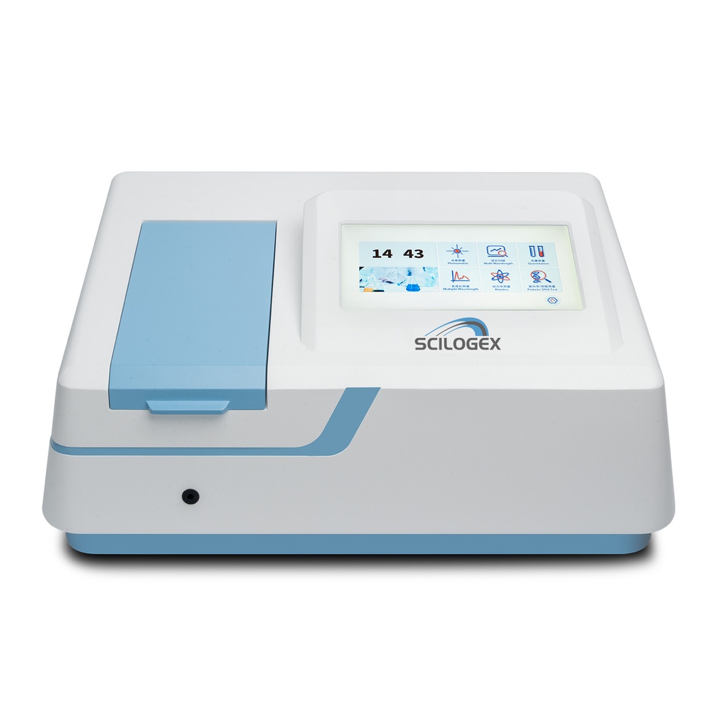 SCILOGEX SCI-2101UV Single-Beam Spectrophotometer 190-1100nm, 1mm bandwidth US Plug