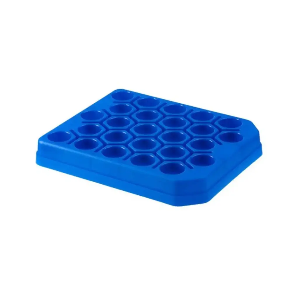 SCILOGEX 50mL Centrifuge Tube, Polypropylene Rack Only, Non-sterile, Autoclavable, 5/BAG