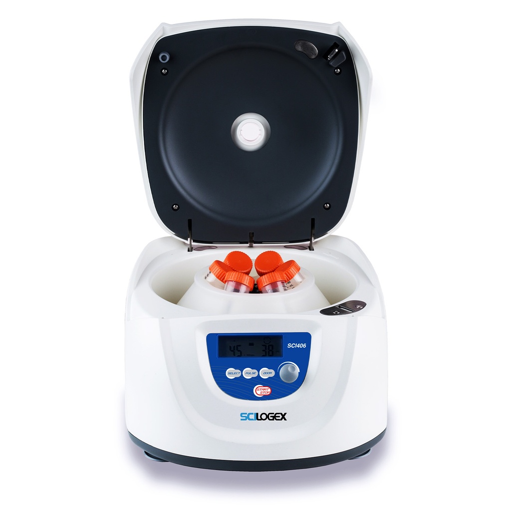 SCILOGEX SCI406 Low-Speed Centrifuge, 6 x 50ml or 6 x 15ml capacity, 300-4000rpm
