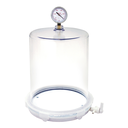 VDP-25G Vacuum Desiccator with Gauge, 12.1 x 12.1 x 14.7, 5.9lbs