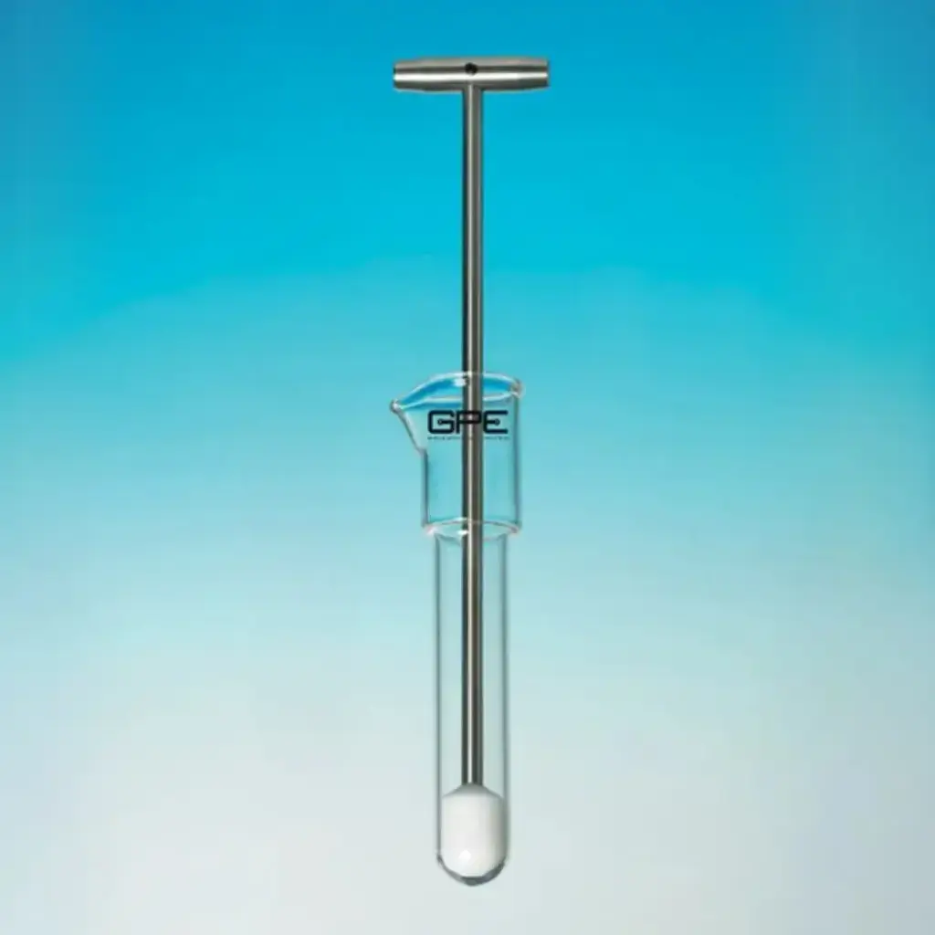 General Purpose Homogeniser, Glass Mortar and PTFE Pestle, 5ml