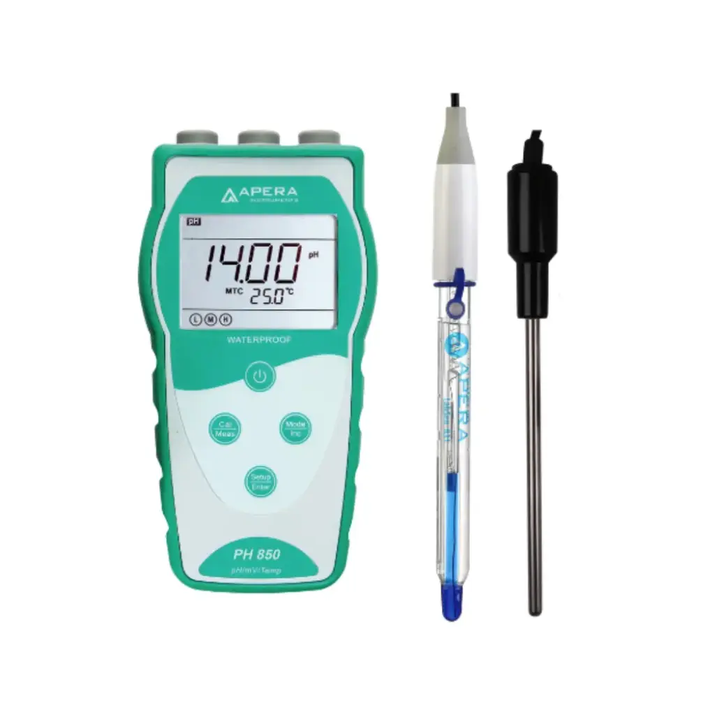 PH850-HF Portable pH Meter for Solutions containing Strong Acid or Hydrofluoric Acid