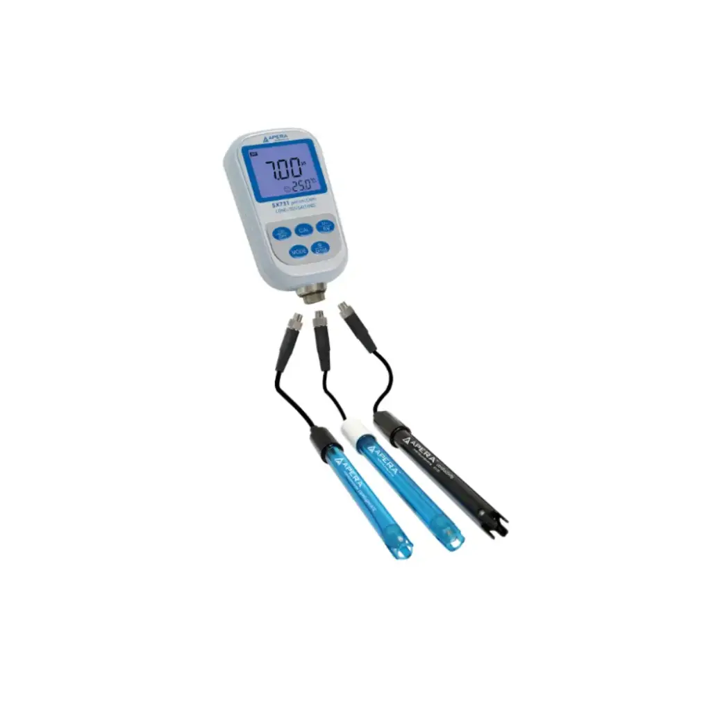 SX731 7-in-1 Portable pH/ ORP/ Conductivity/ TDS/ Salinity/ Resistivity Meter Kit