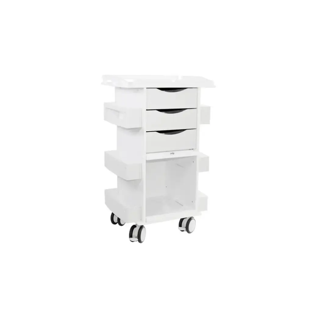 Core DX Cart with Sliding Door and Railtop