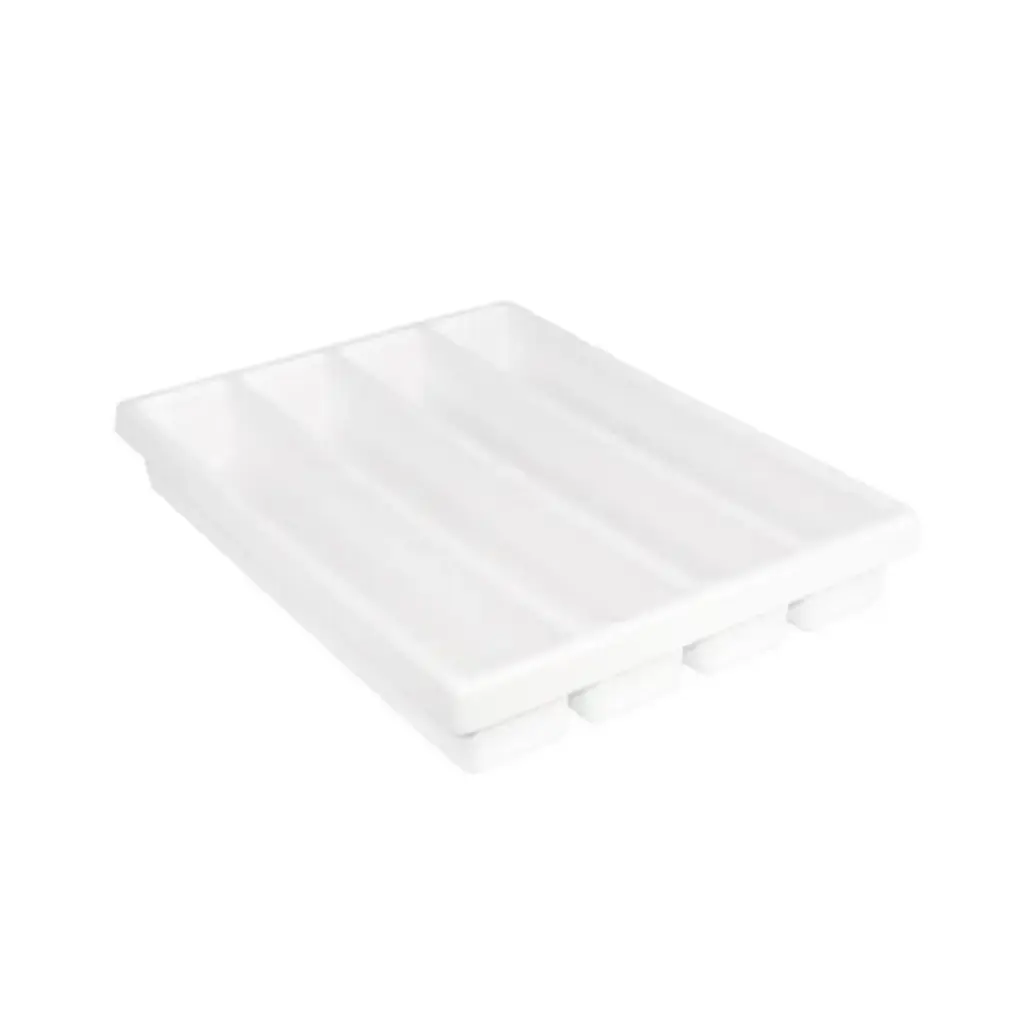 4 Long Compartment Drawer Organizer