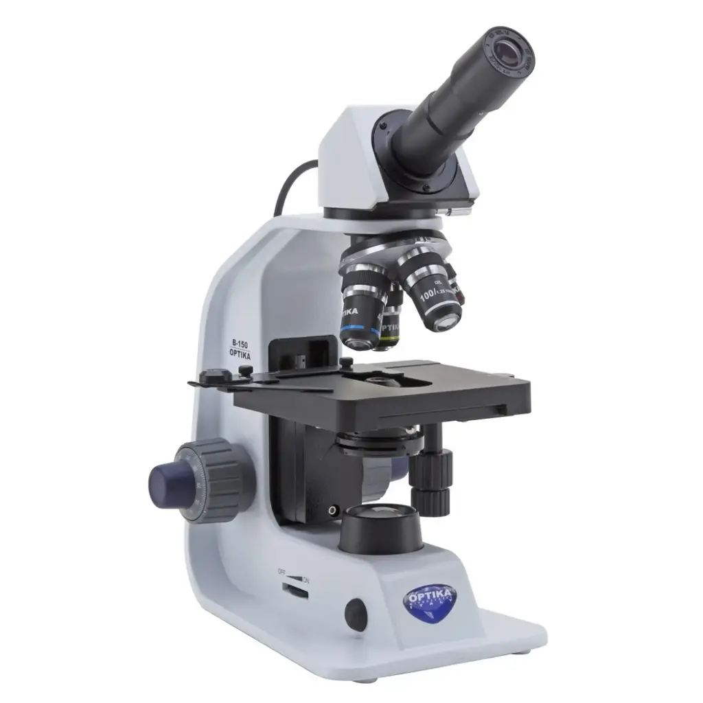 B-150 ALC Monocular brightfield microscope, 1000x