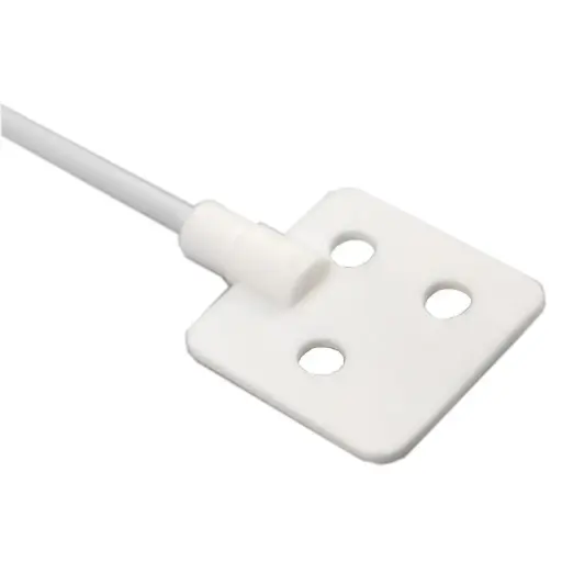 [18900077] Paddle stirrer, PTFE coated. Shaft 300mm long x 6mm diameter. Impeller 67mm width x 67mm height.