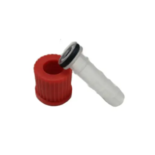 [18300225] Red Cap and Connector for SCILOGEX Rotary Evaporators