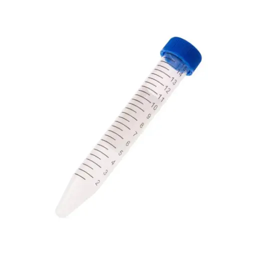 [7104] SCILOGEX 15mL Polypropylene Centrifuge Tubes, Sterile, Conical, 25/BAG, 500/CS