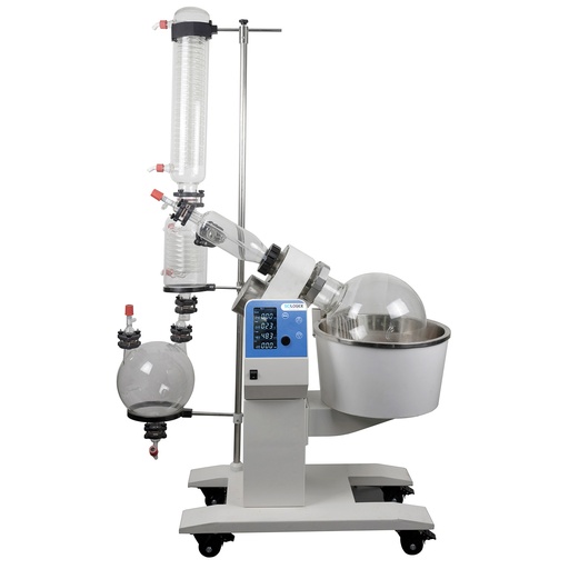 [60301121249999] SCILOGEX SCI20L-Pro 20L Rotary Evaporator, Vertical Coiled Condenser, Motorized Lift