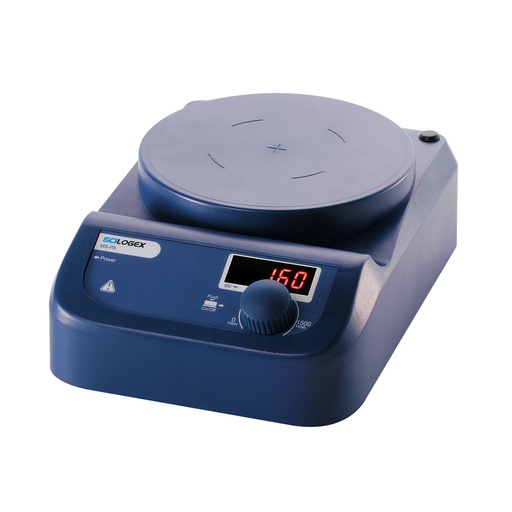 [861521039999] SCILOGEX SCI-PA Circular-top LED Digital Magnetic Stirrer, 200-1500rpm