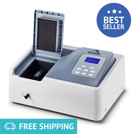 [401011010009] SCILOGEX SCI-UV1000 UV/Vis Spectrophotometer 200 - 1000nm