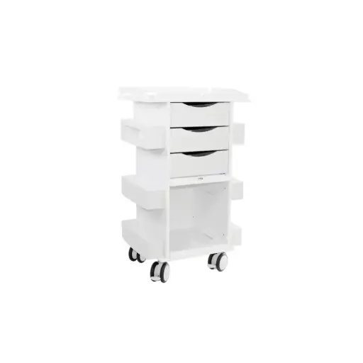 Core DX Cart with Sliding Door and Railtop