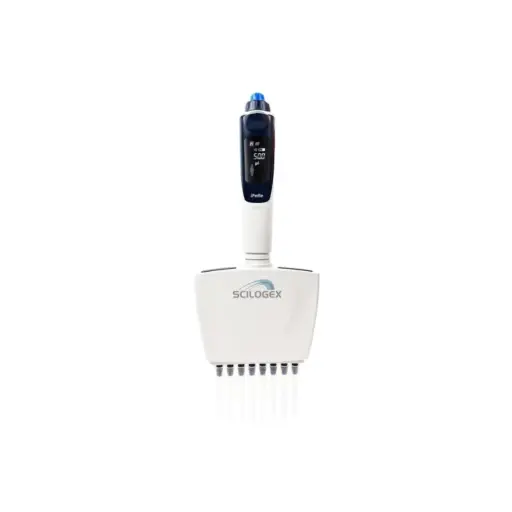 SCILOGEX iPette Plus 8-Channel Electronic Pipettors in 3 fully adjustable volume sizes