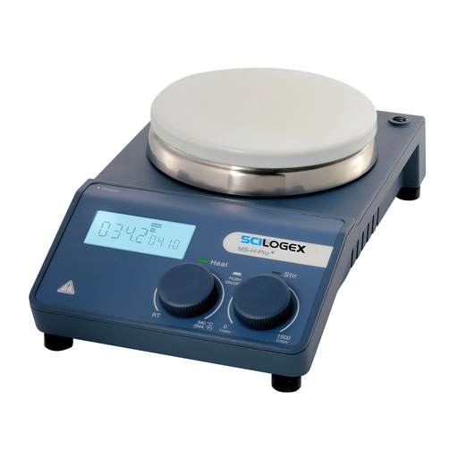 SCILOGEX SCI340-ProT Circular-top LCD Digital Hotplate Stirrer, with timer 340ºC/1500rpm Max.