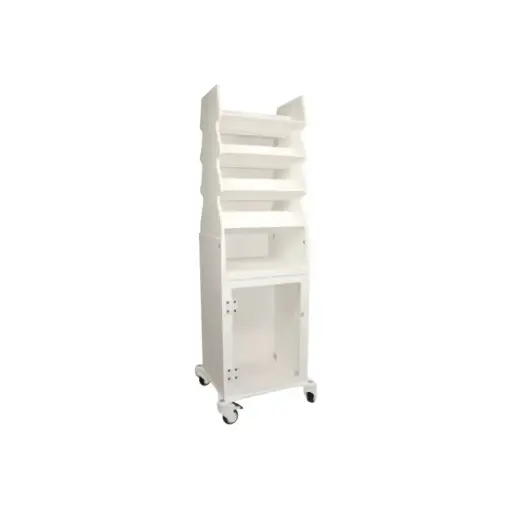 [50252] Tall Slanted Suture Cart
