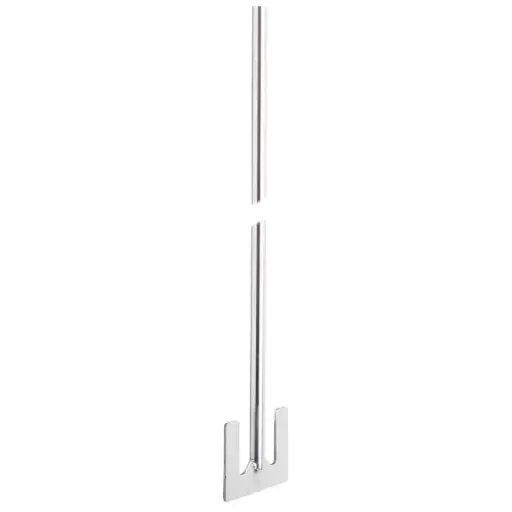 [18900627] Anchor stirrer, 316L stainless steel. Shaft length 400mm x 8mm diameter. Impeller width 60mm