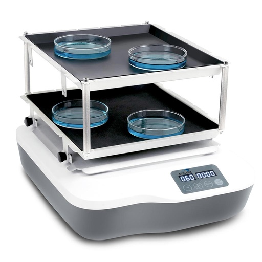 [832210059999] SCILOGEX SCI-O180-S2 Double-Platform Orbital Digital Shaker, 40-200rpm