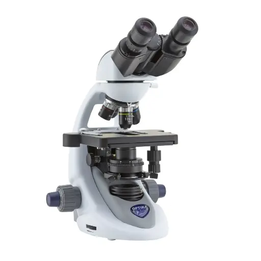 [B-292LD1] B-290 Binocular LED fluorescence microscope, 1000x, IOS PLAN, B filter set