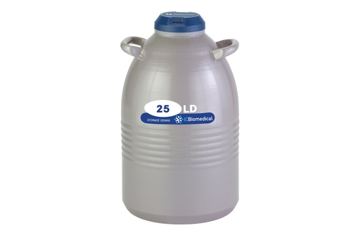 [25LD] Taylor Wharton by IC Biomedical – LD25 Aluminum Cryogenic Dewar (Capacity: 25L)