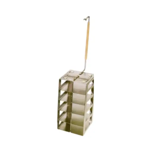 [RS30-9C50*] Taylor Wharton by IC Biomedical – 2″ Square Rack for LS3000 LN2 System (Holds 5 Boxes)