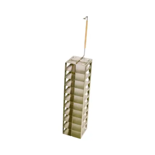 [RS60-9C50*] Taylor Wharton by IC Biomedical – 2″ Square Rack for LS6000 and LS6000-AT LN2 Systems (Holds 10 Boxes)