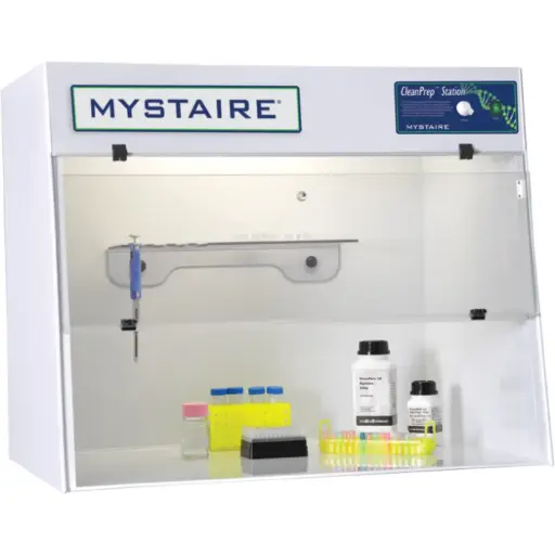 [SCI-DB36] 36" CleanPrep PCR Workstation, Circulation Free Enclosure with Timed UV Light. 110V