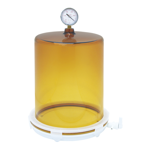 [AAAD3311] VDP-25UG Vacuum Desiccator with Gauge and UV block effect, 12.1 x 12.1 x 14.7, 5.9lbs